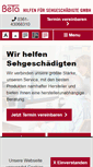 Mobile Screenshot of beta-hilfen.de